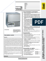 Cellules de Refroidissement Rapide CW Cellule de Refroidissement "Crosswise" 10 KG GN1/1