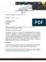 Formato Informe No A La Polvora Cabuyaro - Meta