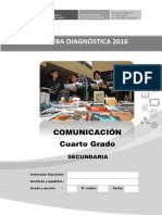 Evaluación Diagnóstica COMUNICACIÓN - 4° GRADO v2