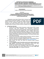 Ds 025 Pengumuman Jadwal Seleksi Kompetensi PPPK Pemkab Tangerang Ta 2023