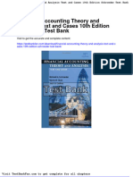 Full Download Financial Accounting Theory and Analysis Text and Cases 10th Edition Schroeder Test Bank