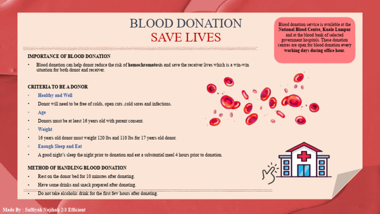 Blood Donation Poster | PDF