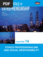 Chapter 14 Ethics Professionalism and Social Responsibility