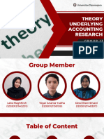 TA Kelompok 13 - Theories Underlying Accounting Research