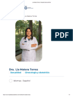 Lia Matera Torres - Hospital Serena Del Mar