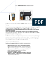 Catalog Benetech GM8903 Hot Wire Anemometer