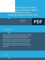 Roh Kudus Dalam Karya Keselamatan Berdasarkan Efesus 1