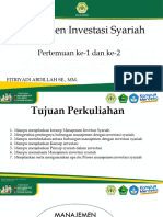 Manajemen Investasi Syariah P2