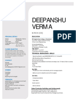Deepanshu Verma Resume 1