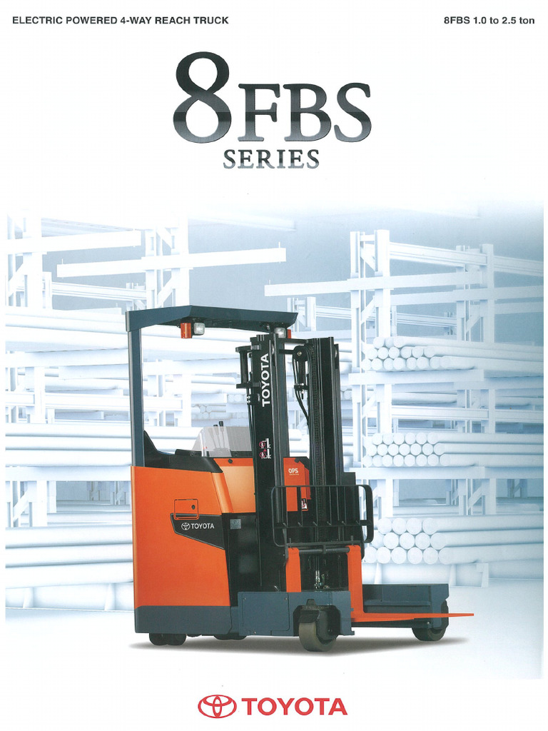 Toyota 8FBS Series | PDF