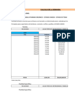 Plantilla para El Calculo de La Demanda