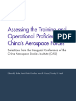 Assessing the Training and Operational Proficiency of China's Aerospace Forces_RAND_CF340