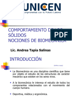 Comportamiento de Los Solidos y Biomecanica Tema 3