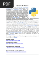 Historia de Python