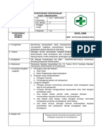 Sop Monitoring Penyediaan Obat Emergensi Di Unit Kerja