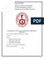 Monografia I - Calculo de Conexiones Apernadas y Soldadas