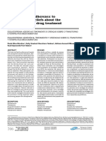 Schizophrenia Adherence To Treatment and Beliefs