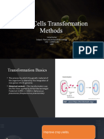 Transformation Plant Cells.