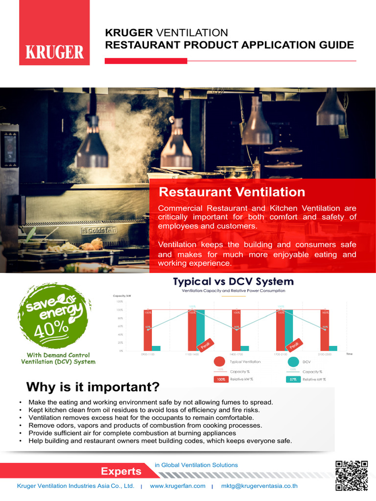 Commercial Restaurant Ventilation Product Application Guide PDF Ventilation (Architecture