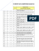 Format Import Data Kompetensi Dasar Kurikulum 2013