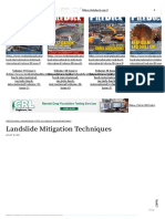 Landslide Mitigation Techniques - Pile Buck Magazine