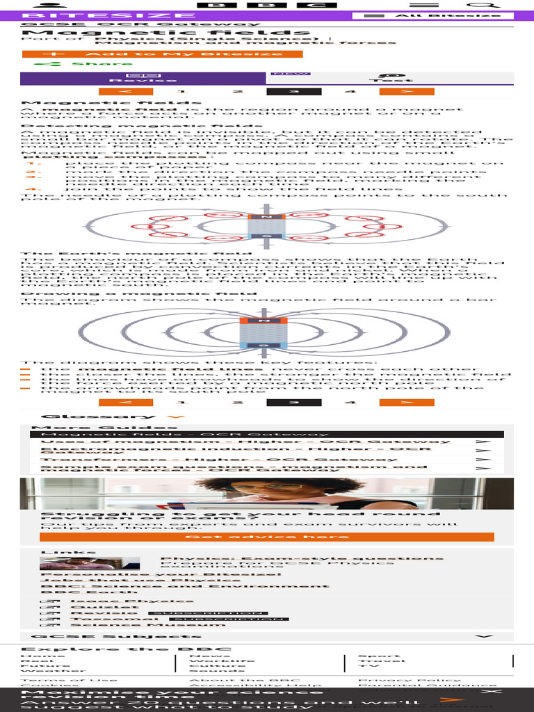 Fields Fields OCR Gateway GCSE Physics (Single