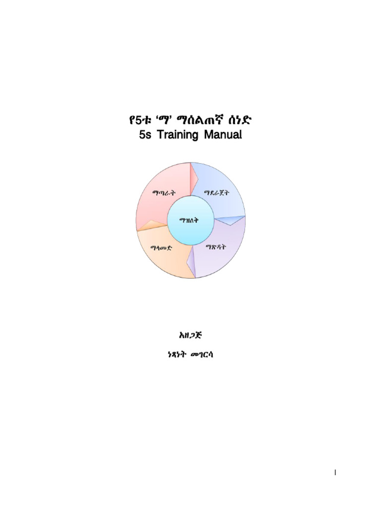 5 ' 5s Training Manual | PDF