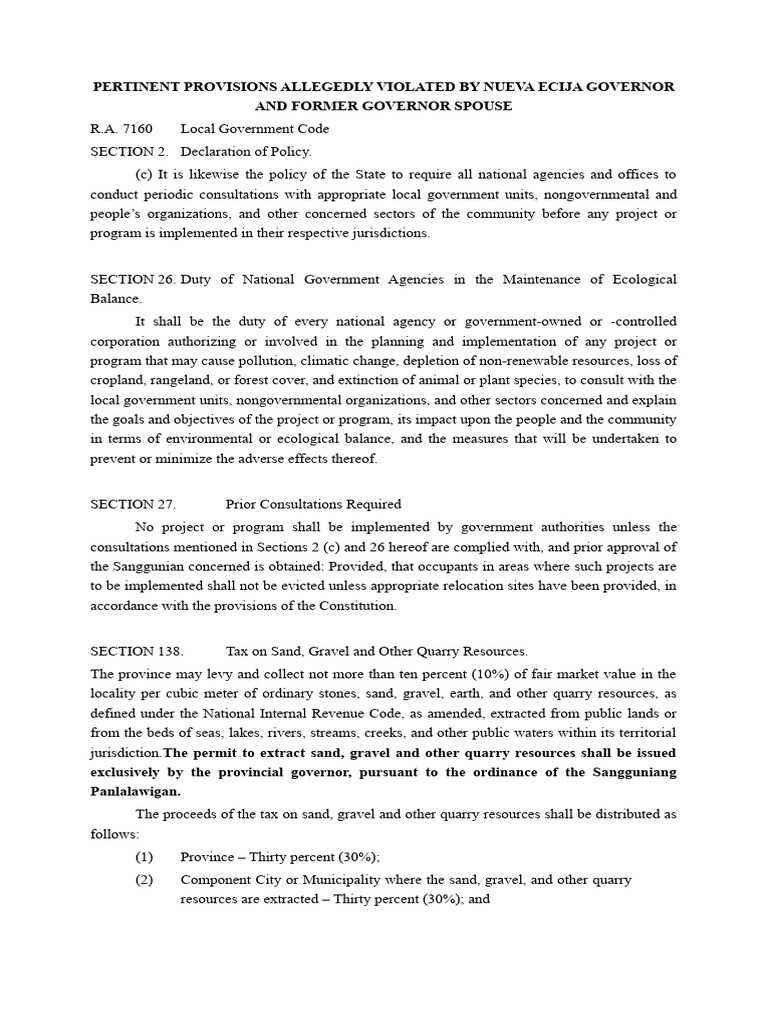 Quarry laws pdf environmental impact assessment mining