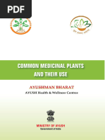Medicinal Plants and Their Uses List | PDF