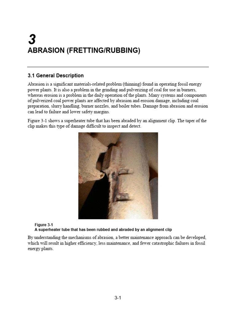 Understanding Abrasion in Power Plants | PDF | Wear | Materials