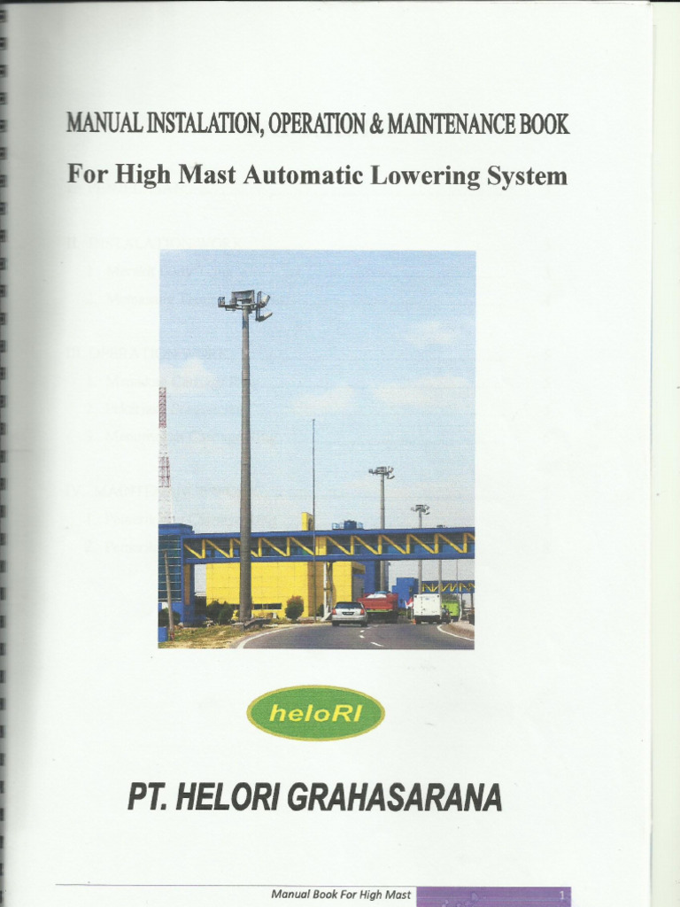 Book Manual High Mast | PDF