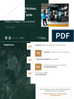 Programa Integral de Movilidad Sustentable 2019-2024