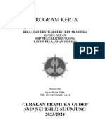 Program Kerja Pramuka