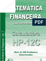 Matemática Financeira com HP 12C - Livro - Joao Carlos dos Santos