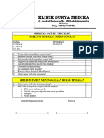 Surgical Safety Checklist