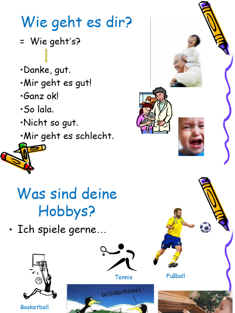 Wie Geht Es Dir | PDF