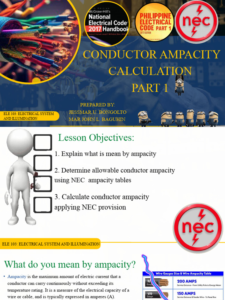 Conductor Ampacity Calculation Guide | PDF | Electrical Conductor ...