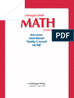 Littell Math Course 1