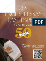 50 Years CSS Essay Papers From 1973 - 2023
