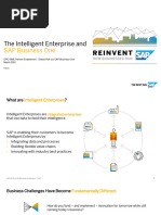 Intelligent Enterprise and SAP Business One