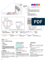 05 Cardigan: Réalisation Points Employés