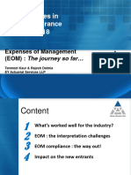 Expense of Management - The Journey So Far (Part 1) - Rajesh Dalmia & Tanmeet Kaur