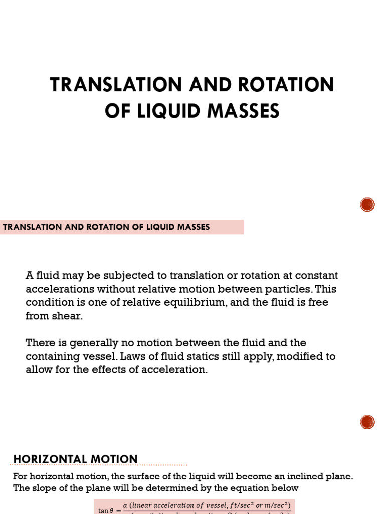 Translation and Rotation | PDF