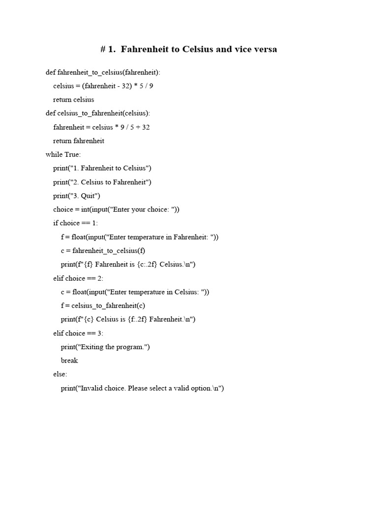 Python Lab Programs | PDF