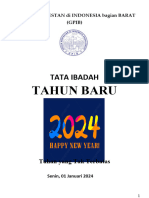 Tata Ibadah 01 Jan 2024