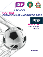 ISF WSC Football 2023 - Bulletin 1