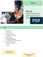 Tema 6 - Desenvolupament Psicosocial I de La Personalitat - Part 2 - AV