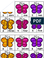 Butterfly Number Word PuzzlesNov162018