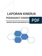 Laporan Kinerja Daerah 2021