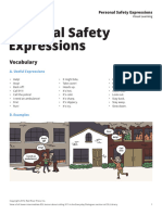 107 Personal Safety Expressions US